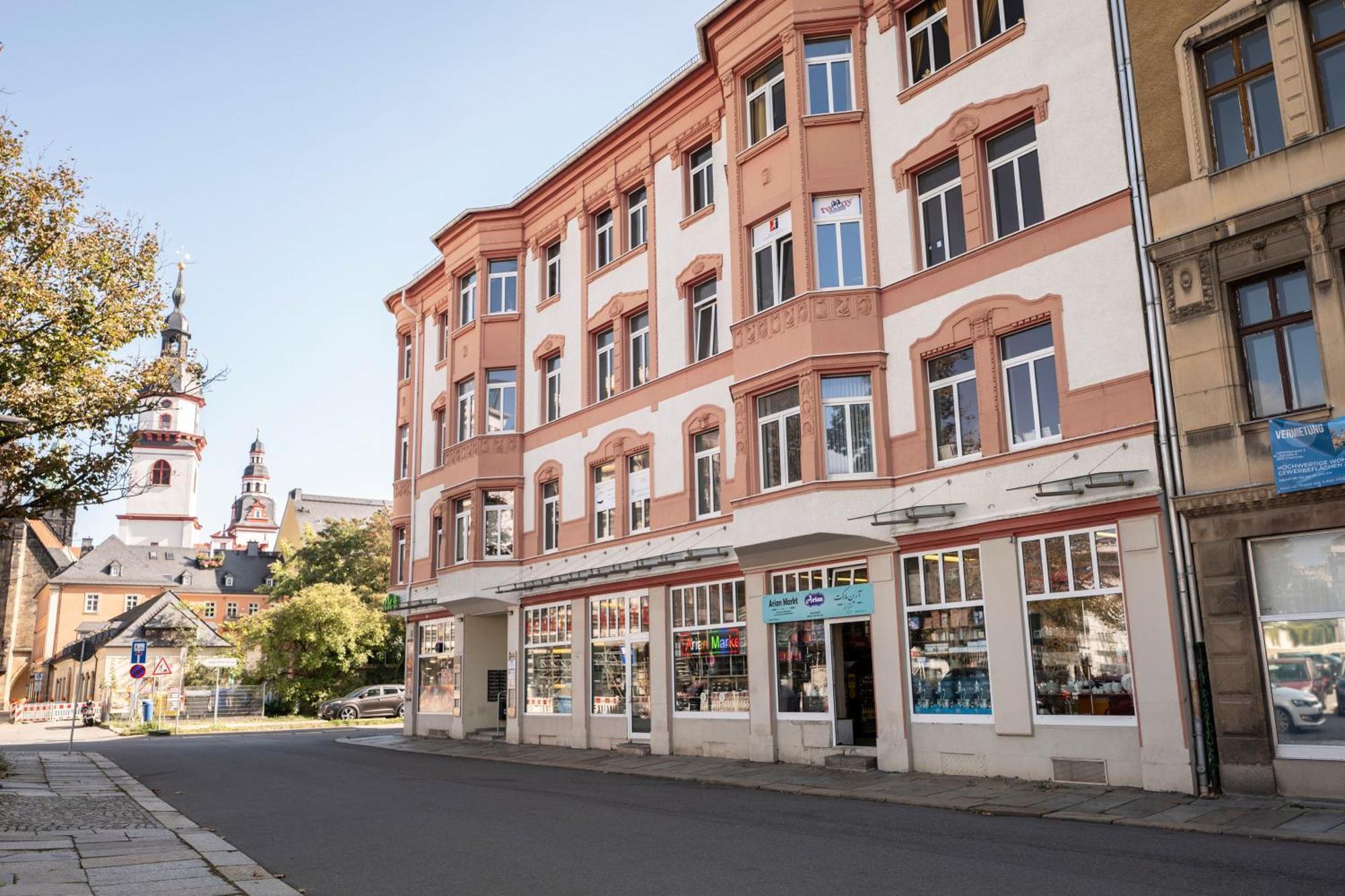 Loh9 - Das Apartment Im Citycenter - Parkplatz - Wlan - Aufzug ケムニッツ エクステリア 写真